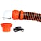 Camco RhinoEXTREME 15' Sewer Hose Kit w/Swivel Fitting 4 In 1 Elbow Caps 39861 - alternate 3